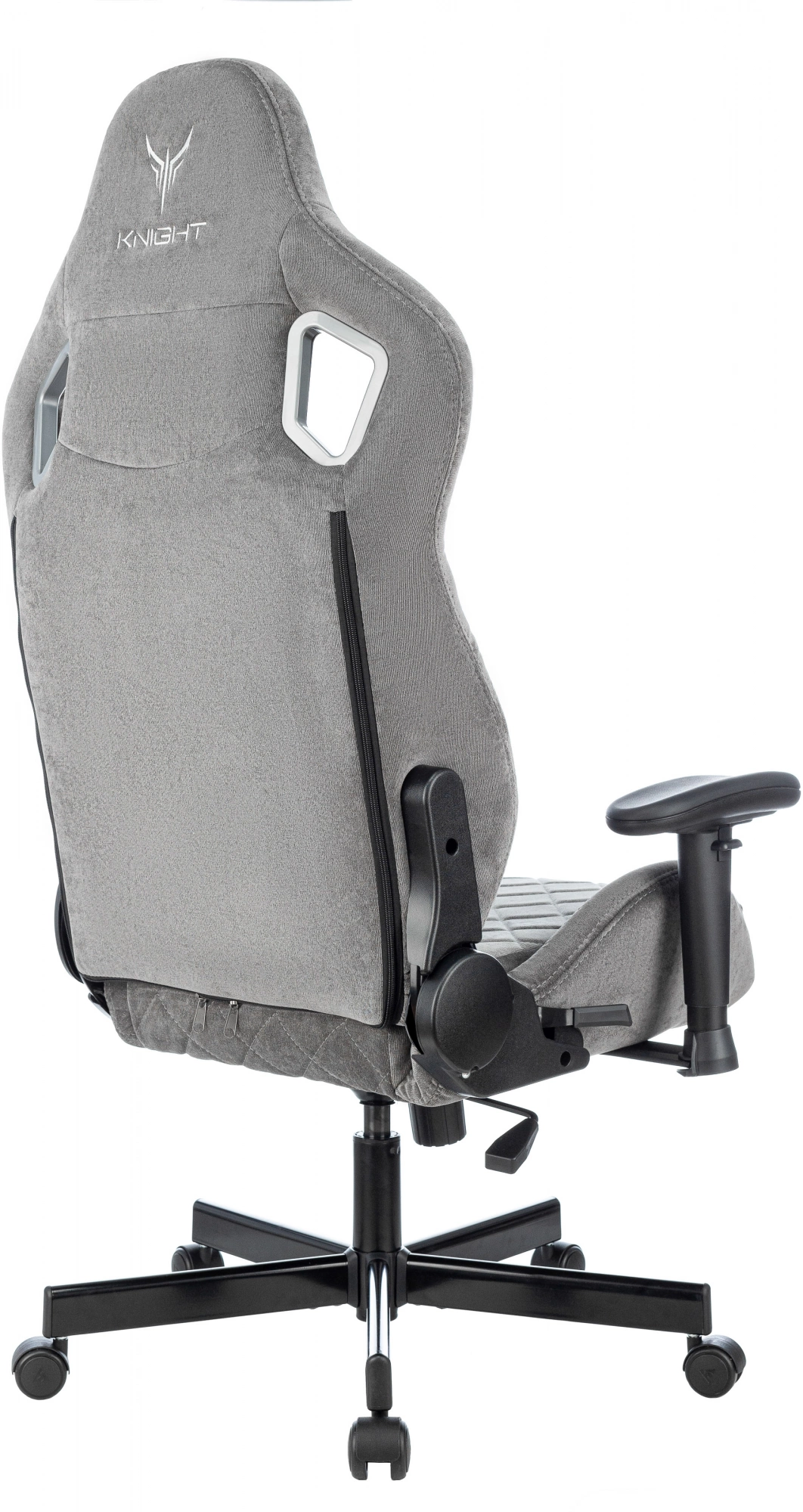 Кресло игровое Knight Outrider, обивка: ткань, цвет: серый (KNIGHT OUTRIDER GLTD) от магазина Buro.store