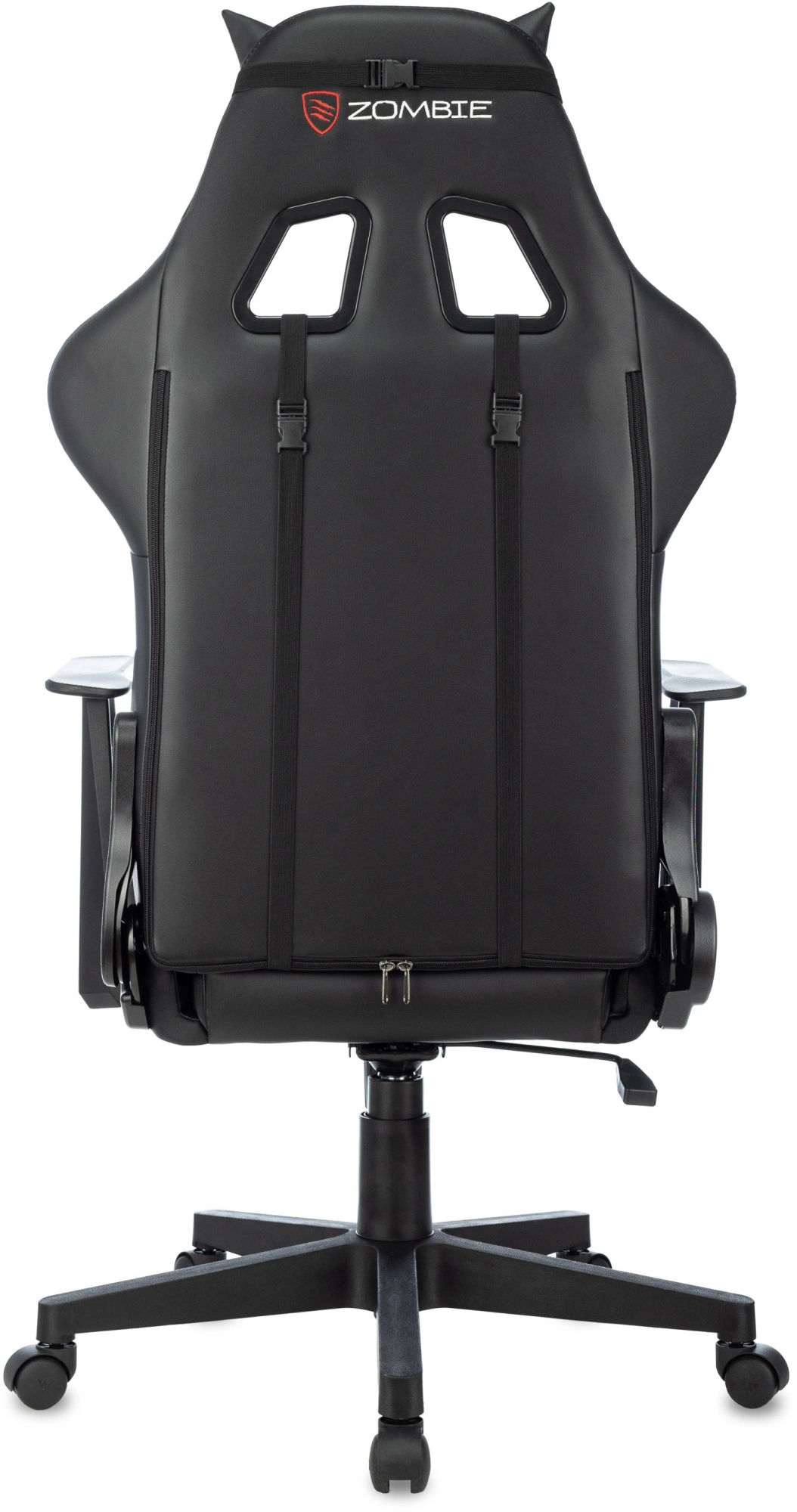 Кресло игровое Zombie Game Penta, обивка: экокожа, цвет: черный (ZOMBIE GAME PENTA B) от магазина Buro.store