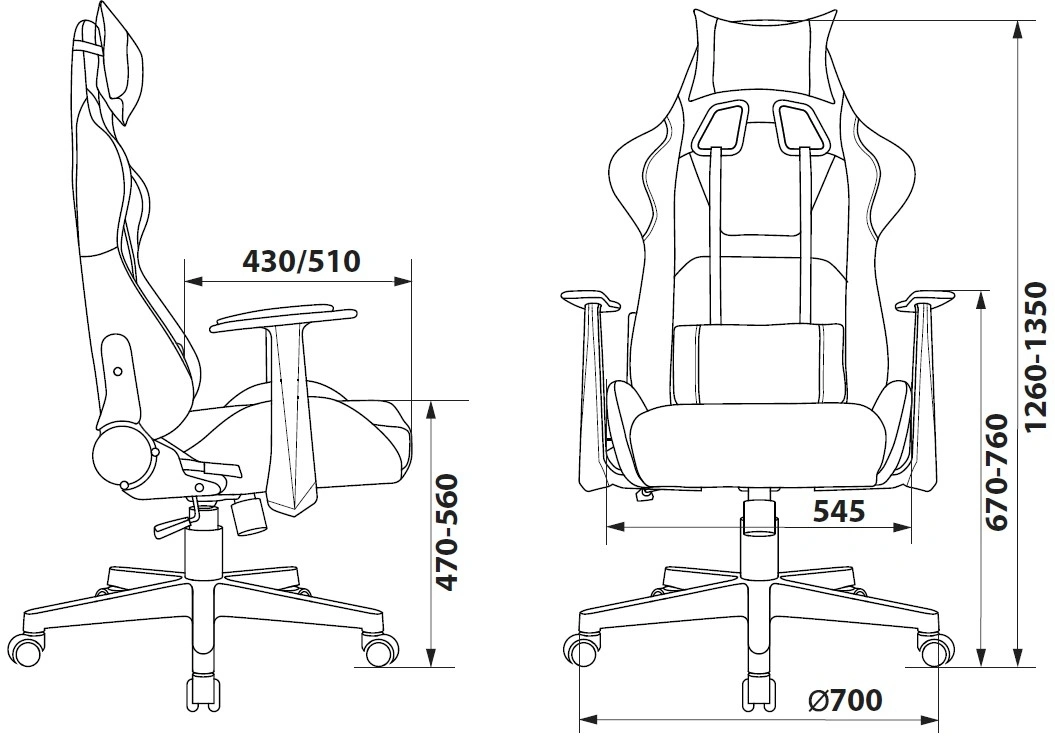 Кресло игровое Zombie Game Penta, обивка: экокожа, цвет: черный (ZOMBIE GAME PENTA B) от магазина Buro.store
