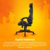 Кресло игровое Zombie GAME TETRA, обивка: эко.кожа, цвет: черный/карбон (ZOMBIE GAME TETRA B) от магазина Buro.store