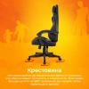 Кресло игровое Zombie GAME TETRA, обивка: эко.кожа, цвет: черный/красный (ZOMBIE GAME TETRA BR) от магазина Buro.store