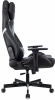 Кресло игровое Knight Thunder 5X, обивка: эко.кожа, цвет: черный (KNIGHT THUNDER 5X B) от магазина Buro.store