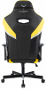 Кресло игровое Knight Thunder 5X, обивка: эко.кожа, цвет: черный/желтый (KNIGHT THUNDER 5X Y) от магазина Buro.store