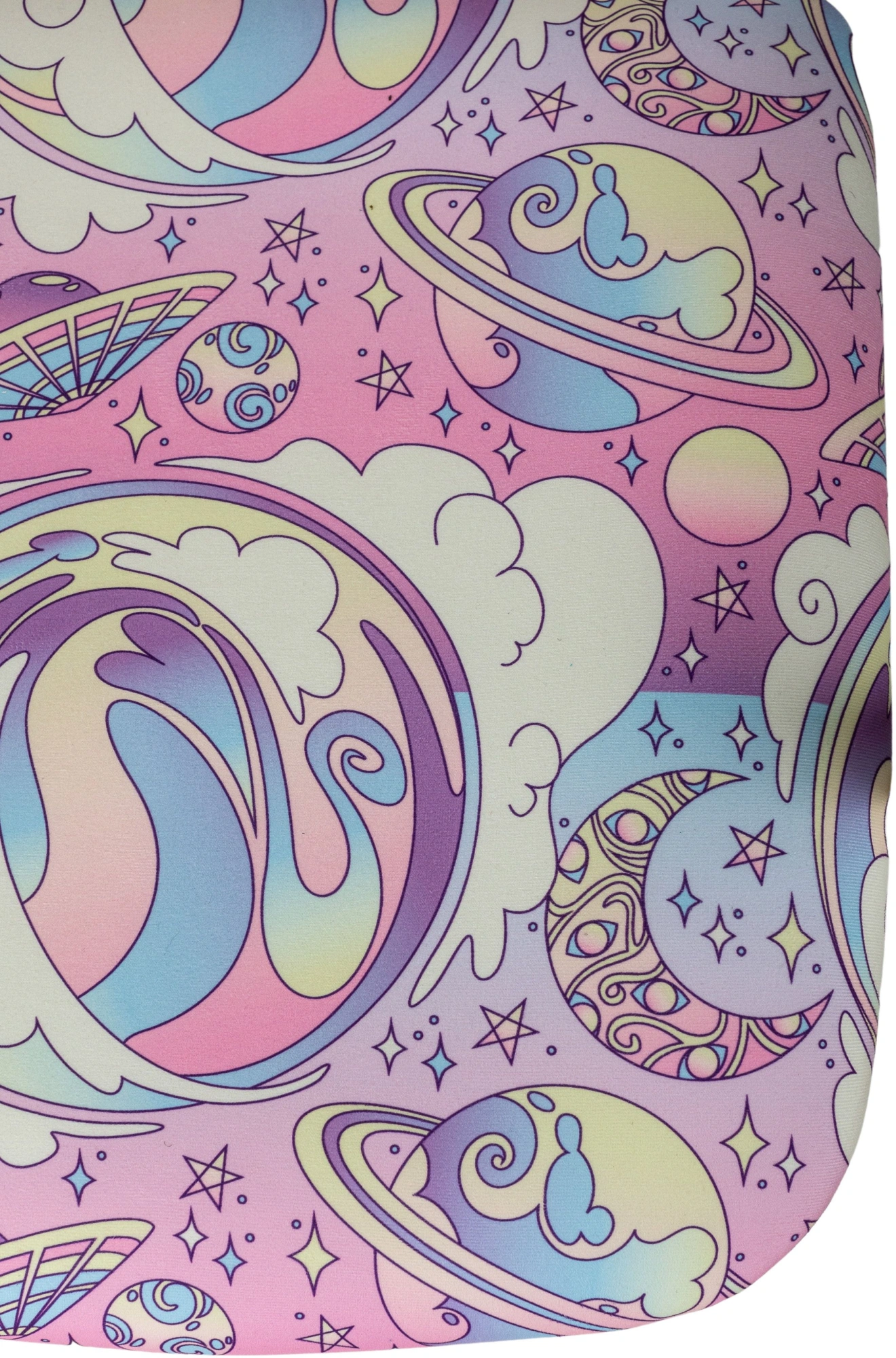 Кресло детское Бюрократ BUROKIDS 1 W, обивка: ткань, цвет: мультиколор, рисунок луна розовая (BUROKIDS 1 W-MOON_PK) от магазина Buro.store