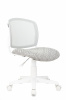 Кресло детское Бюрократ CH-W296NX, обивка: сетка/ткань, цвет: светло-серый Loft (CH-W296NX/LG/LOFT)