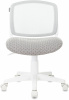 Кресло детское Бюрократ CH-W296NX, обивка: сетка/ткань, цвет: светло-серый Twist (CH-W296NX/LG/TWIST) от магазина Buro.store