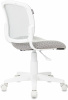 Кресло детское Бюрократ CH-W296NX, обивка: сетка/ткань, цвет: светло-серый Twist (CH-W296NX/LG/TWIST)