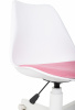 Кресло Бюрократ CH-W333, обивка: ткань, цвет: белый/розовый Velvet 36 (CH-W333/VELV36) от магазина Buro.store