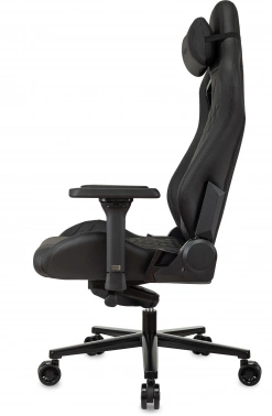 Кресло игровое Knight Craft, обивка: эко.кожа, цвет: черный (KNIGHT CRAFT BLACK)