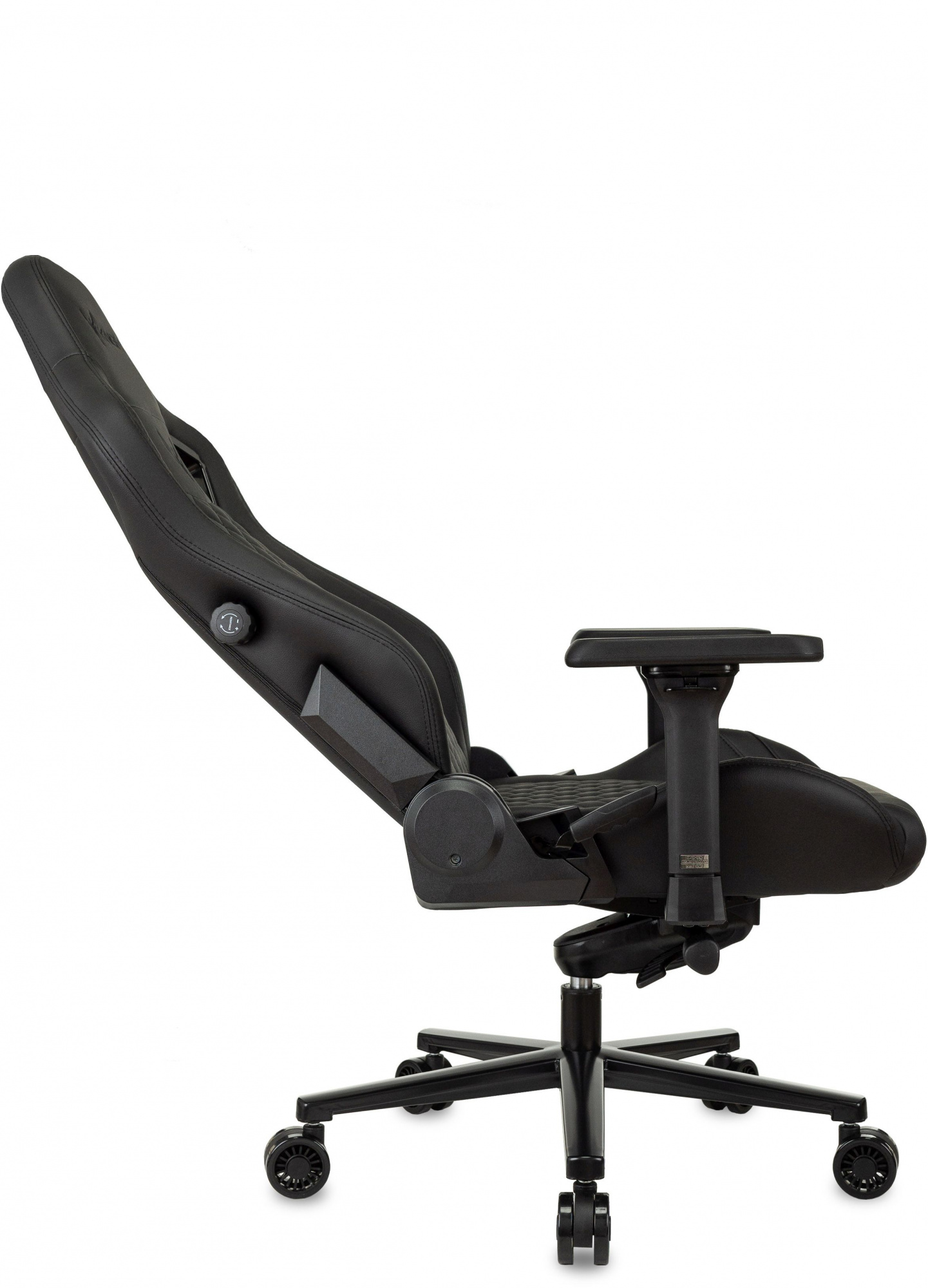 Кресло игровое Knight Craft, обивка: эко.кожа, цвет: черный (KNIGHT CRAFT BLACK) от магазина Buro.store