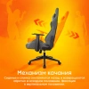 Кресло игровое Zombie Neo, обивка: ткань, цвет: серый (ZOMBIE NEOGREY) от магазина Buro.store