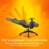 Кресло игровое Zombie Neo, обивка: ткань, цвет: серый (ZOMBIE NEOGREY) от магазина Buro.store