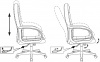 Кресло руководителя Бюрократ CH 002, обивка: ткань, цвет: черный (CH 002 LT20) от магазина Buro.store