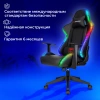 Кресло игровое Zombie GAME RGB, обивка: эко.кожа/ткань, цвет: черный (ZOMBIE GAME RGB) от магазина Buro.store