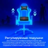 Кресло игровое Zombie GAME RGB, обивка: эко.кожа/ткань, цвет: черный (ZOMBIE GAME RGB) от магазина Buro.store