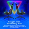 Кресло игровое Zombie GAME RGB, обивка: эко.кожа/ткань, цвет: черный (ZOMBIE GAME RGB) от магазина Buro.store