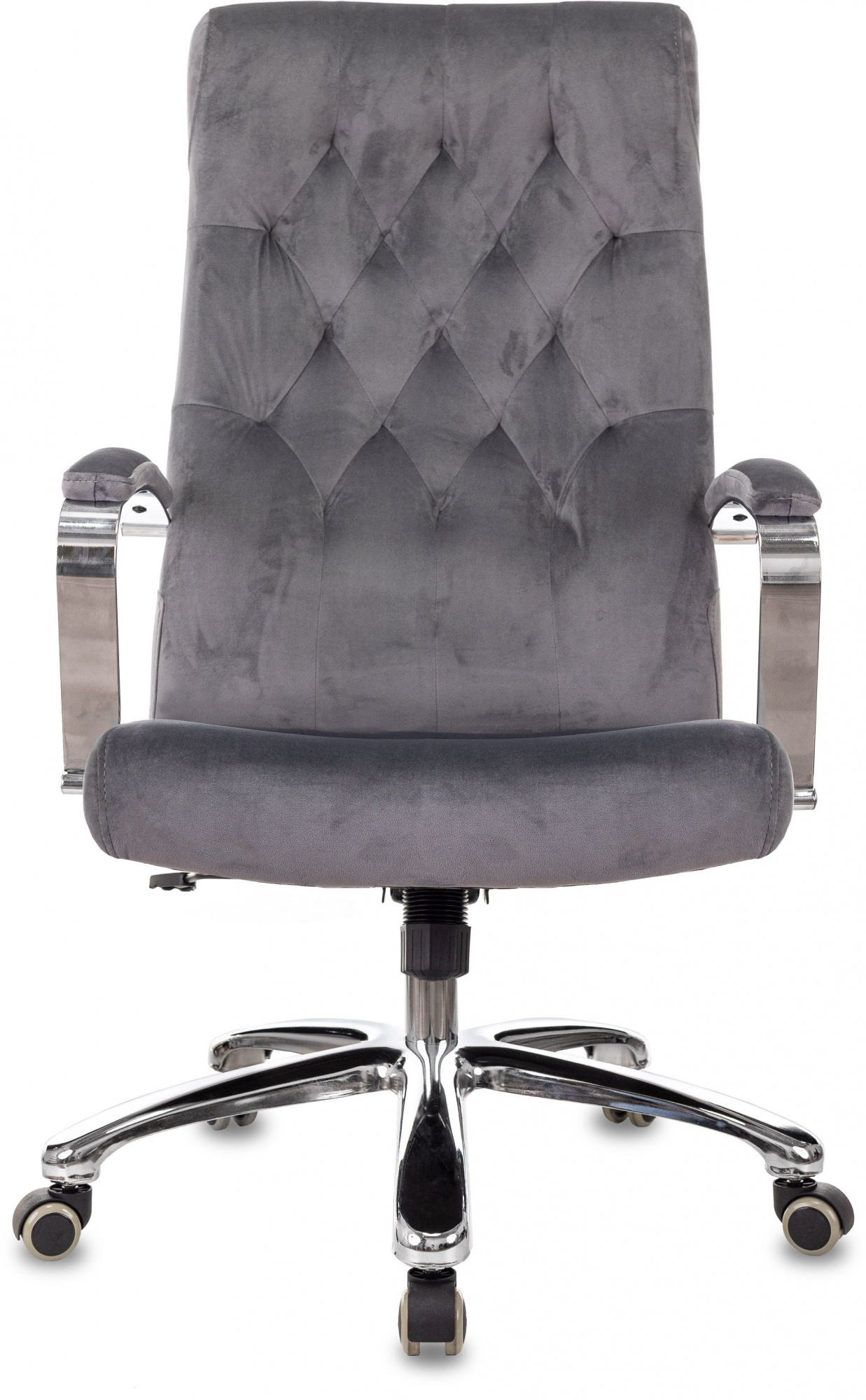 Кресло руководителя Бюрократ T-9928SL, обивка: ткань, цвет: серый (T-9928SL/FABR/GREY) от магазина Buro.store