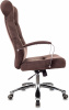 Кресло руководителя Бюрократ T-9928SL, обивка: ткань, цвет: коричневый (T-9928SL/FABR/BROWN) от магазина Buro.store