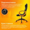 Кресло игровое Zombie 50, обивка: эко.кожа, цвет: черный (ZOMBIE 50 B) от магазина Buro.store