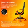 Кресло игровое Zombie 100, обивка: ткань/экокожа, цвет: черный (ZOMBIE 100 B) от магазина Buro.store