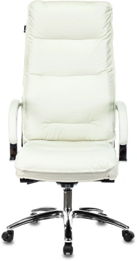 Кресло руководителя Бюрократ T-9927SL, обивка: кожа, цвет: слоновая кость (T-9927SL/IVORY_LTHR)