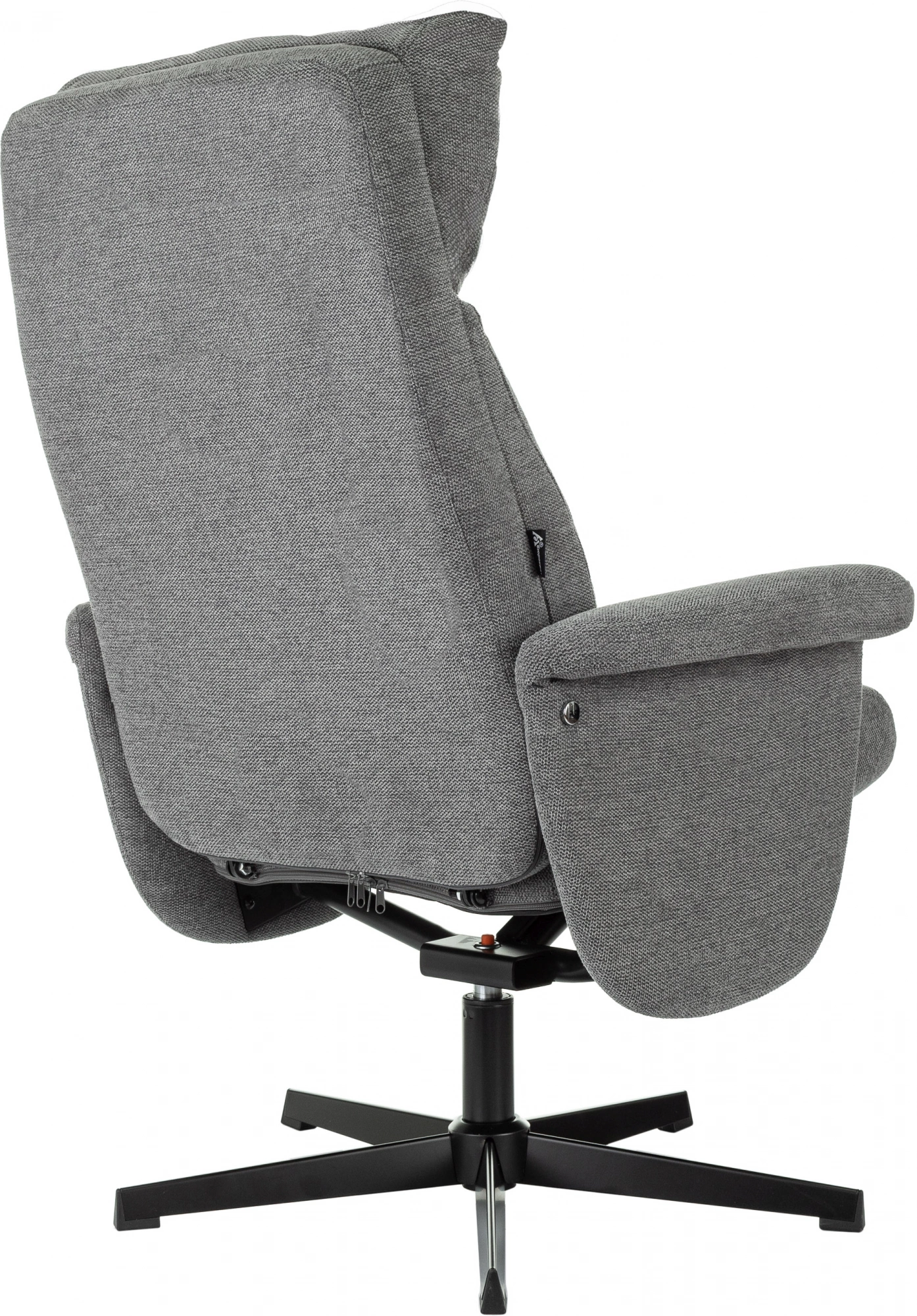 Кресло Бюрократ _Baron, обивка: ткань, цвет: серый, каркас: металл (_baron/grey) от магазина Buro.store