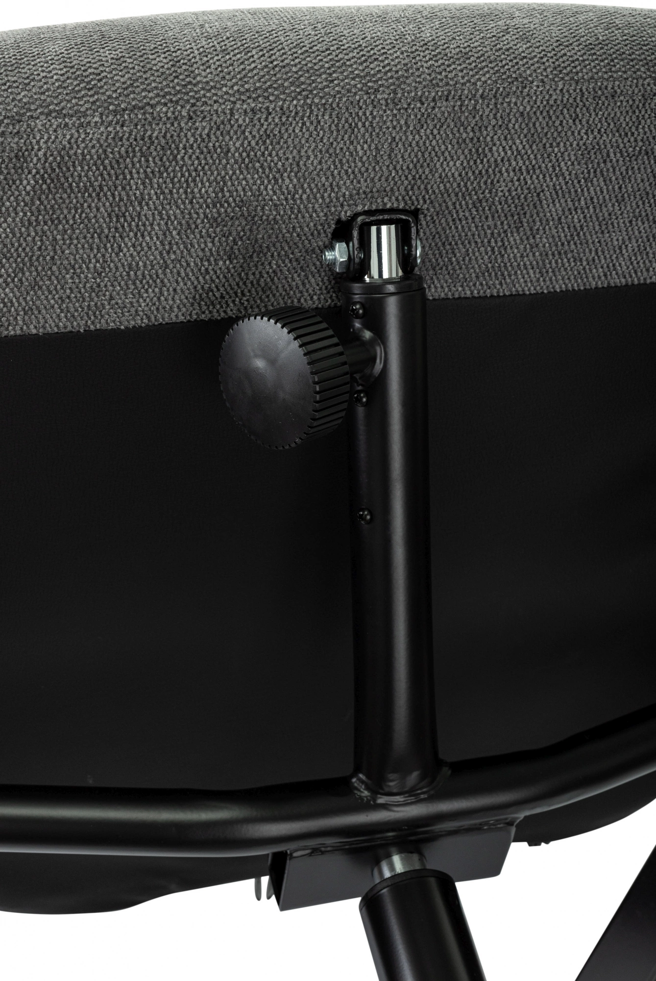 Кресло Бюрократ _Baron, обивка: ткань, цвет: серый, каркас: металл (_baron/grey) от магазина Buro.store