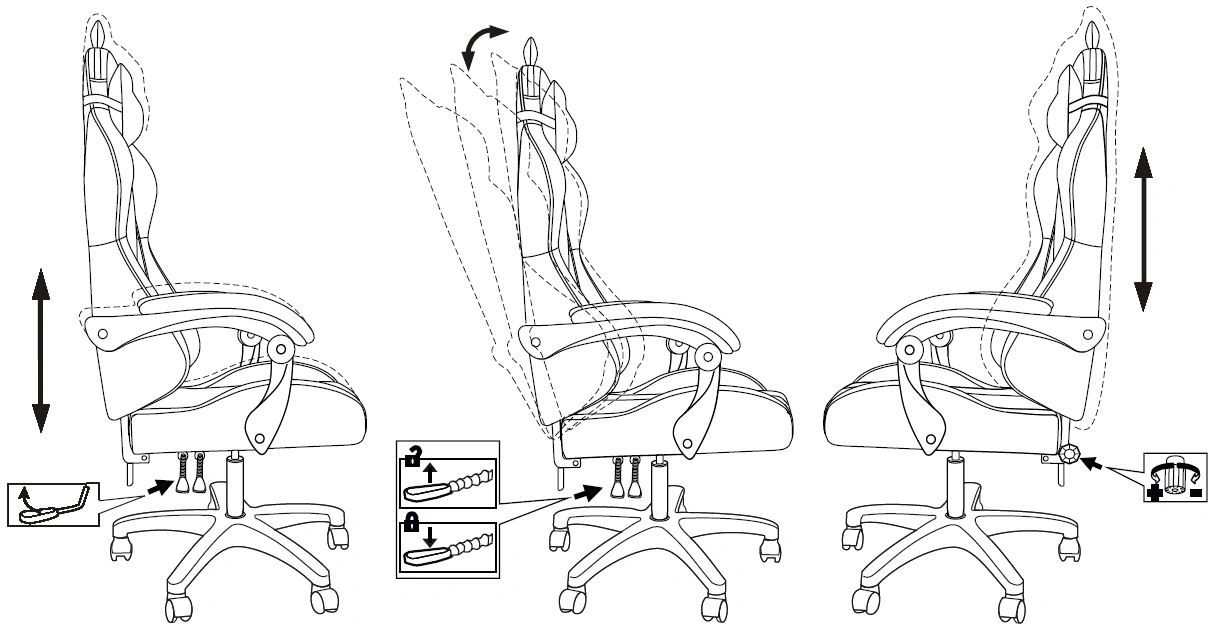Кресло игровое Knight Kitty, обивка: ткань, цвет: серый/розовый (KNIGHT KITTY) от магазина Buro.store