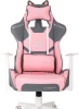 Кресло игровое Knight Catzy, обивка: экокожа, цвет: серый/розовый (KNIGHT CATZY) от магазина Buro.store