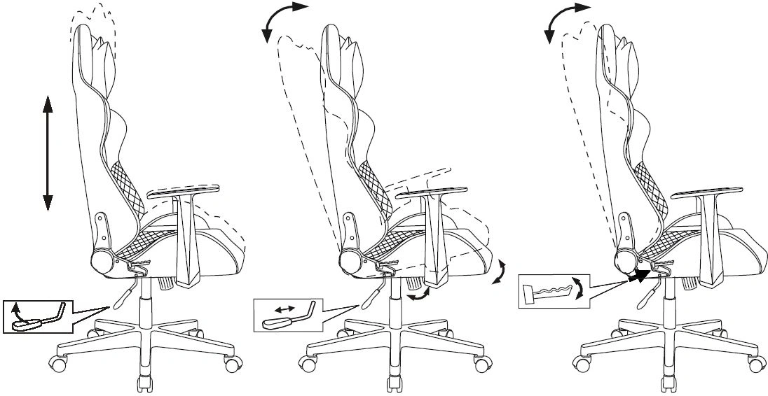 Кресло игровое Knight Catzy, обивка: экокожа, цвет: серый/розовый (KNIGHT CATZY) от магазина Buro.store