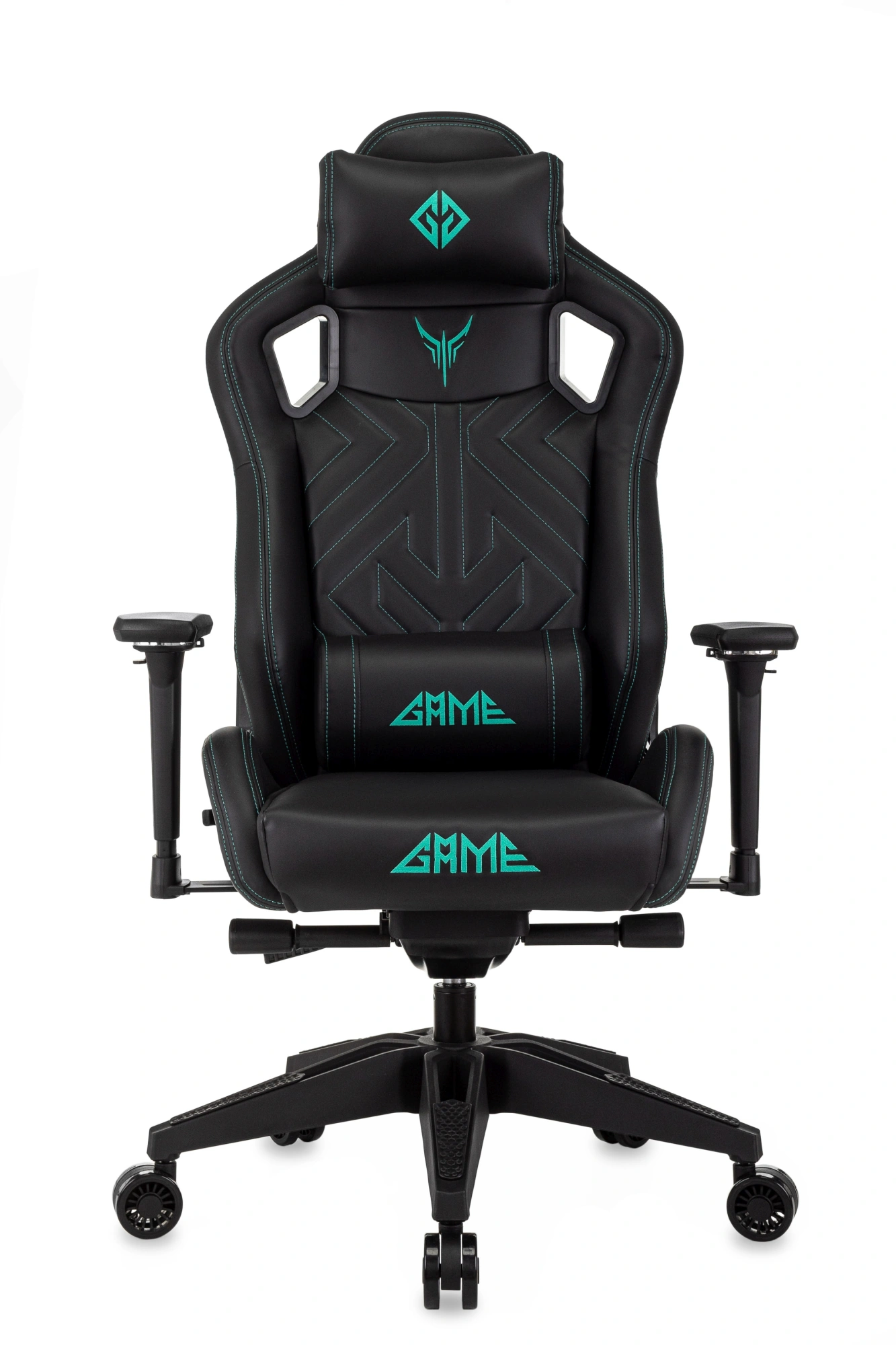 Кресло игровое Knight Titgame, обивка: экокожа, цвет: черный (KNIGHT TITGAME) от магазина Buro.store