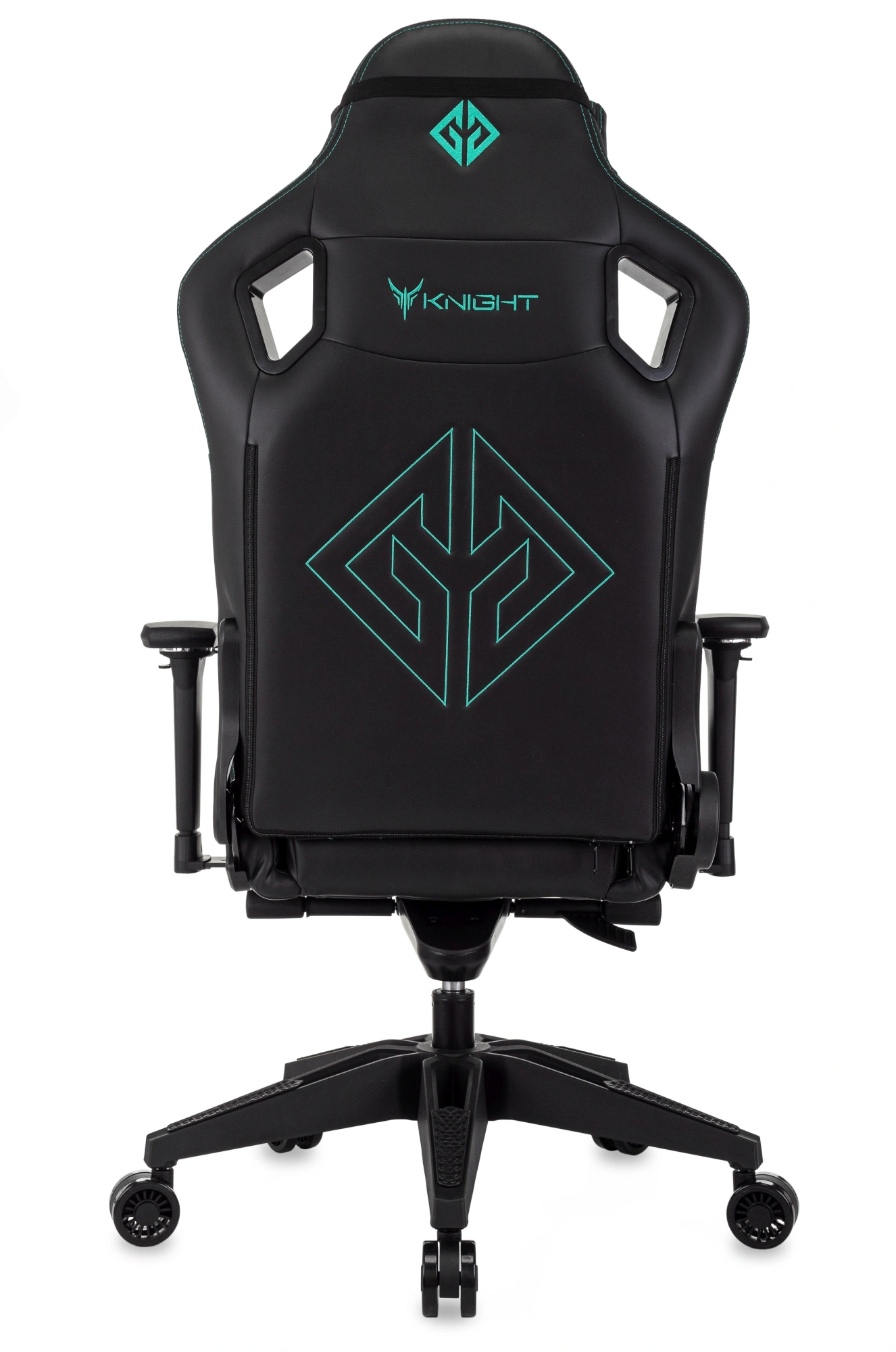 Кресло игровое Knight Titgame, обивка: экокожа, цвет: черный (KNIGHT TITGAME) от магазина Buro.store