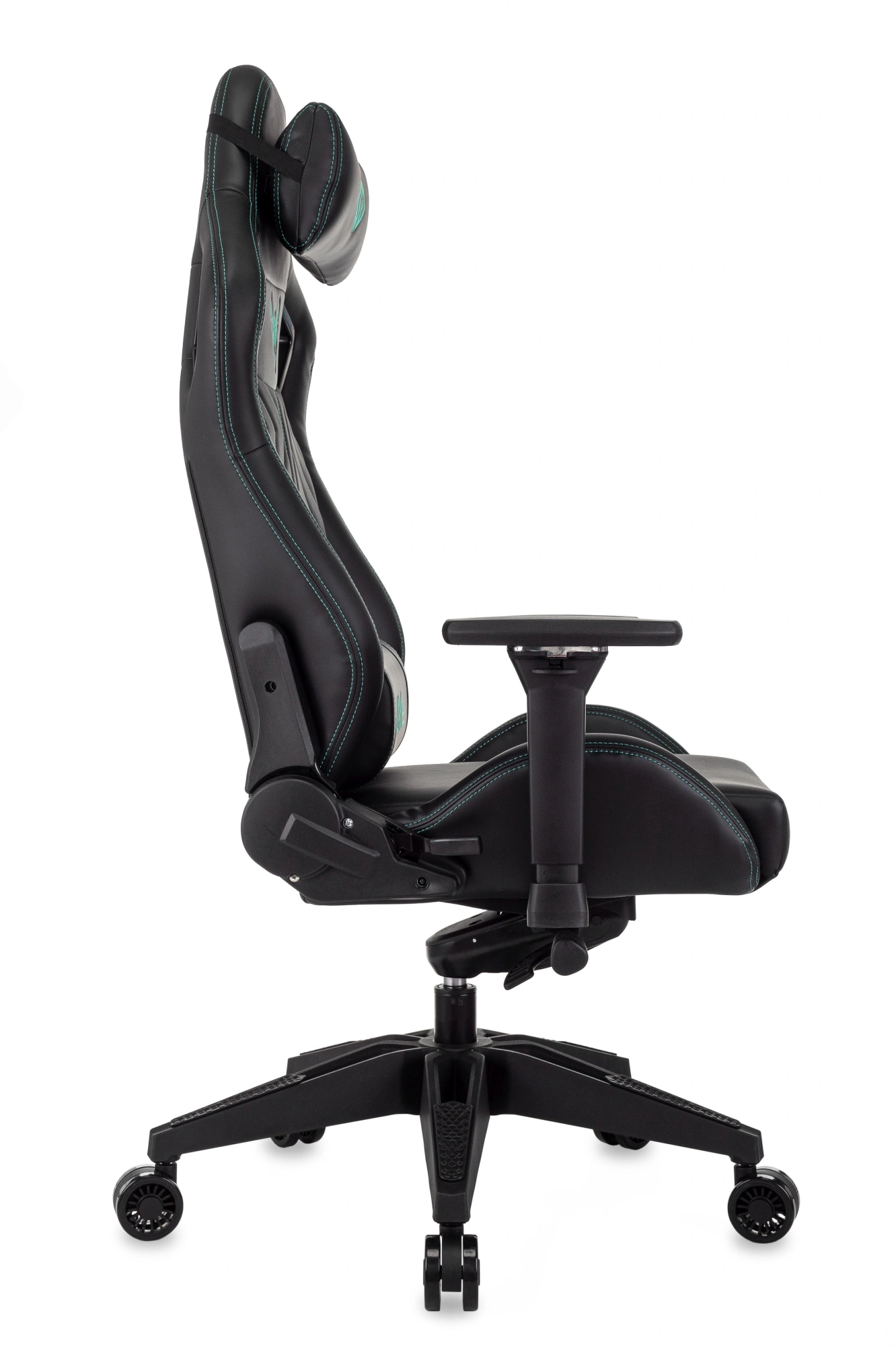 Кресло игровое Knight Titgame, обивка: экокожа, цвет: черный (KNIGHT TITGAME) от магазина Buro.store