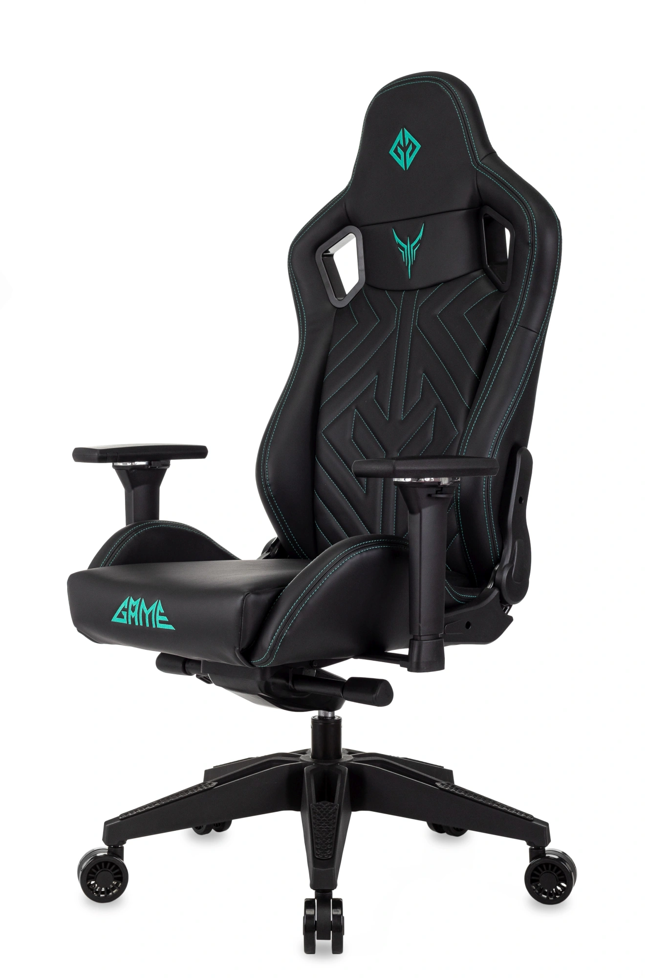 Кресло игровое Knight Titgame, обивка: экокожа, цвет: черный (KNIGHT TITGAME) от магазина Buro.store