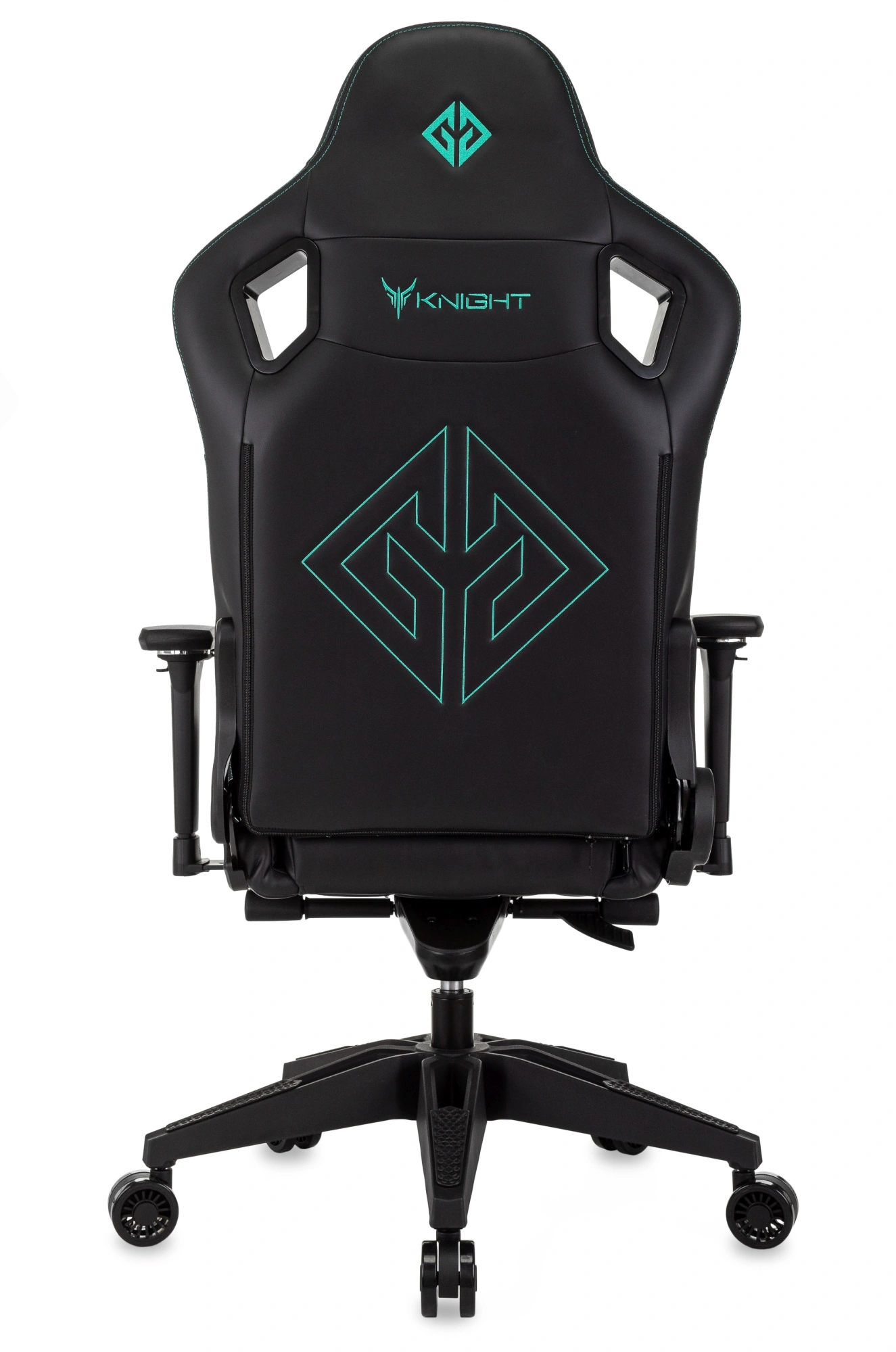Кресло игровое Knight Titgame, обивка: экокожа, цвет: черный (KNIGHT TITGAME) от магазина Buro.store