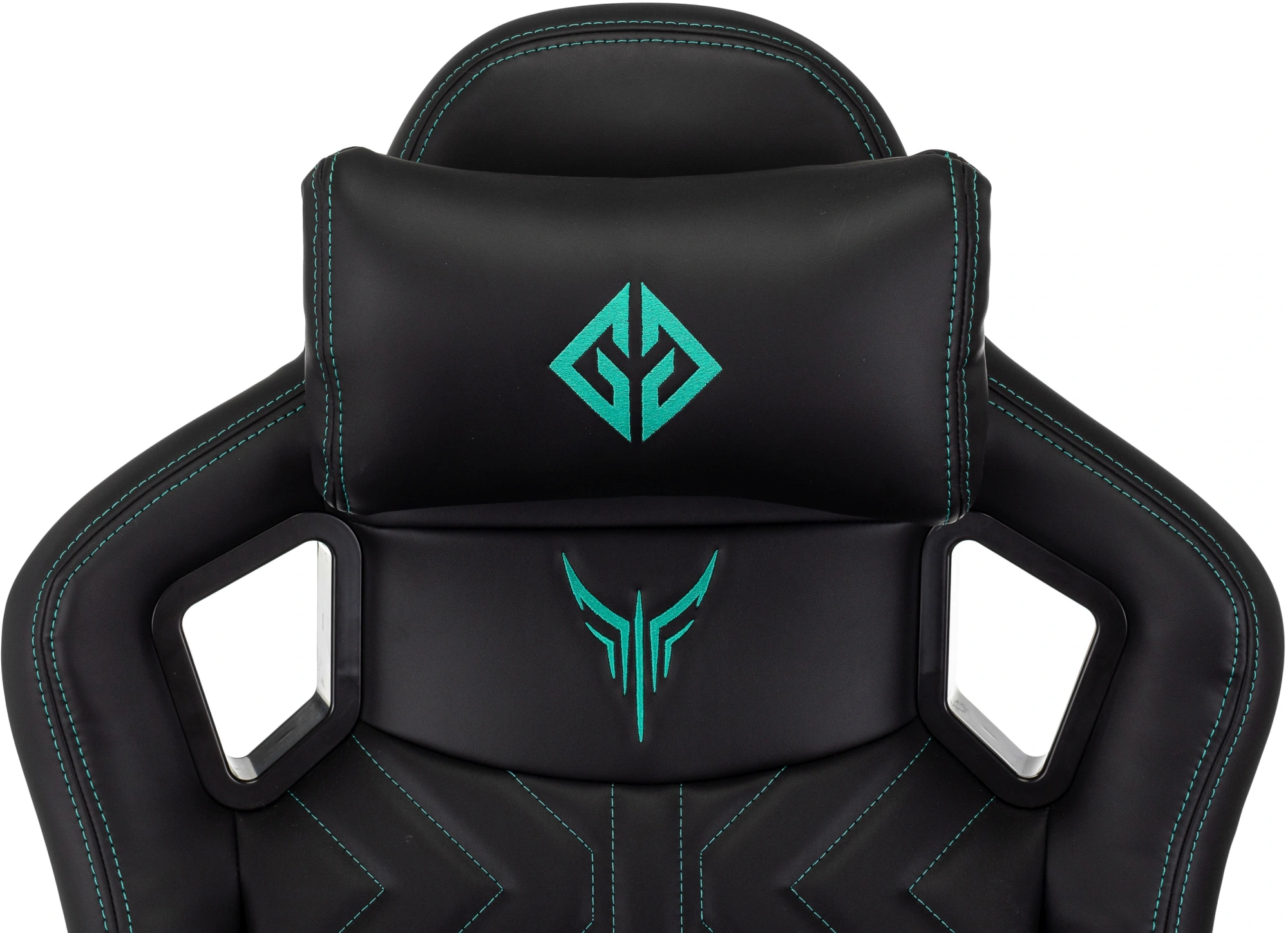 Кресло игровое Knight Titgame, обивка: экокожа, цвет: черный (KNIGHT TITGAME) от магазина Buro.store