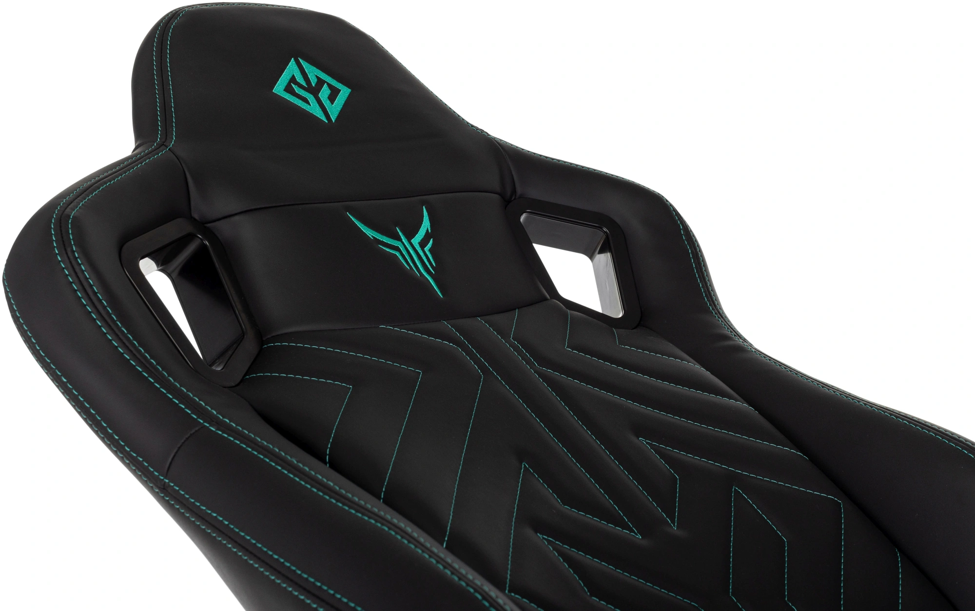 Кресло игровое Knight Titgame, обивка: экокожа, цвет: черный (KNIGHT TITGAME) от магазина Buro.store