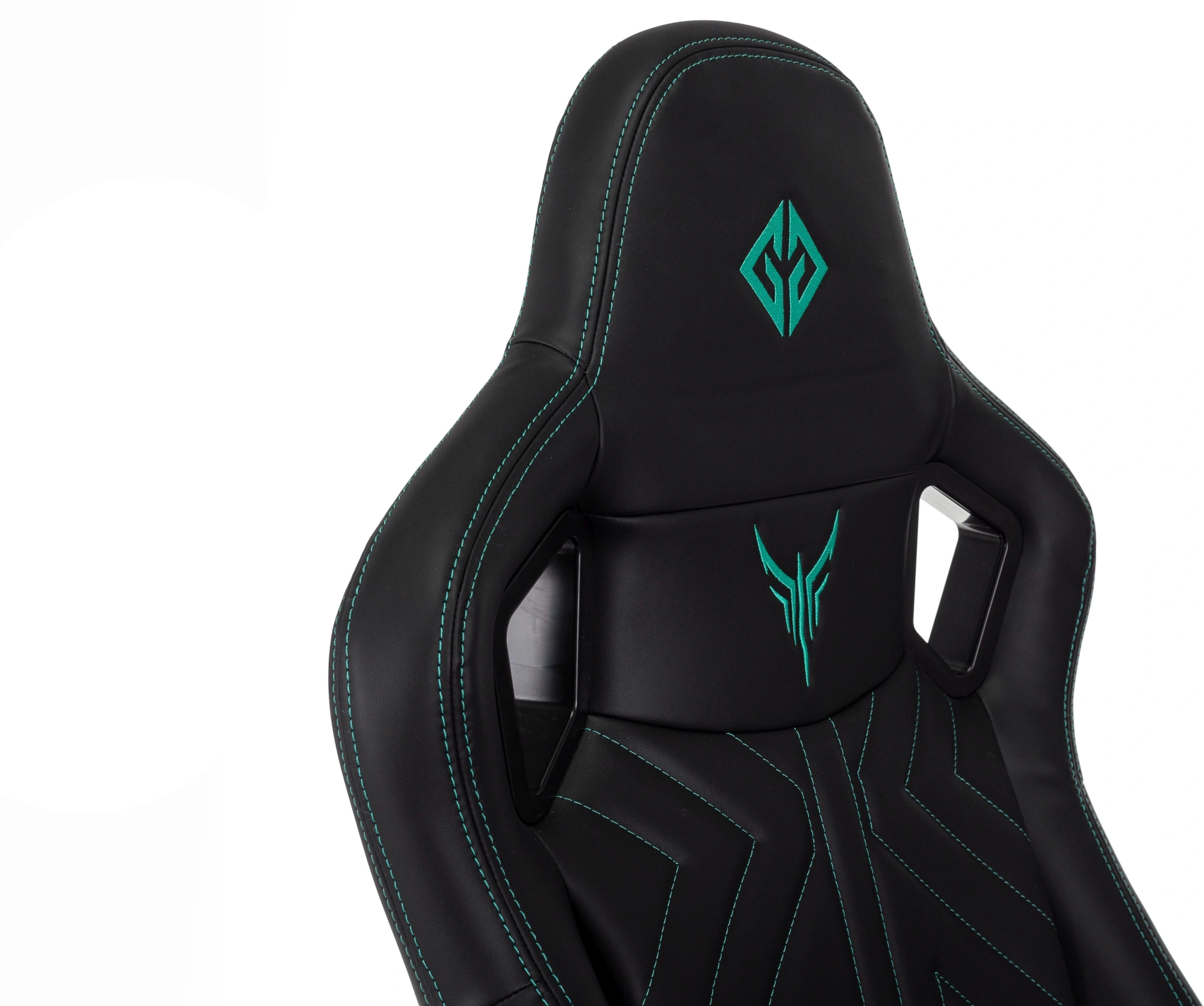 Кресло игровое Knight Titgame, обивка: экокожа, цвет: черный (KNIGHT TITGAME) от магазина Buro.store