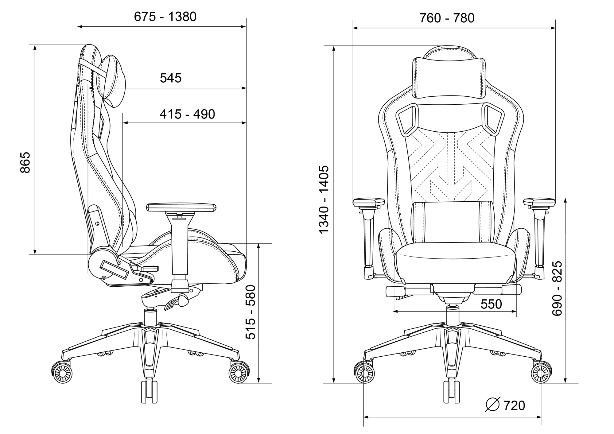 Кресло игровое Knight Titgame, обивка: экокожа, цвет: черный (KNIGHT TITGAME) от магазина Buro.store