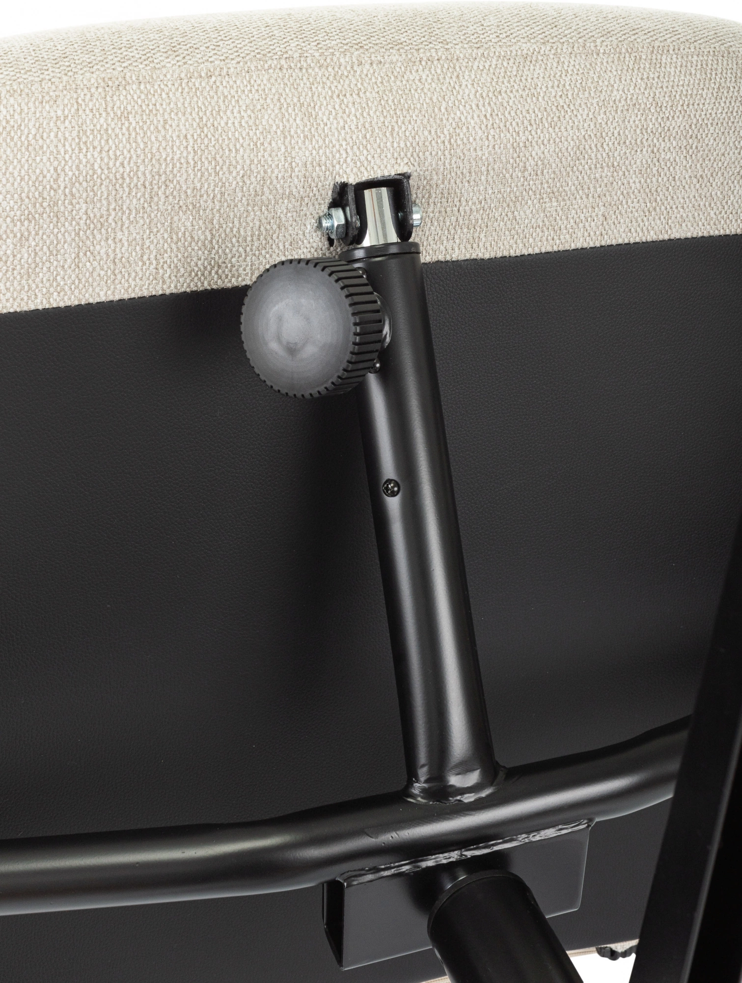 Кресло Бюрократ _Baron, обивка: ткань, цвет: бежевый, каркас: металл (_baron/beige) от магазина Buro.store