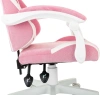 Кресло игровое Knight Kitty W, обивка: ткань, цвет: розовый/молочный (KNIGHT KITTY W PINK) от магазина Buro.store