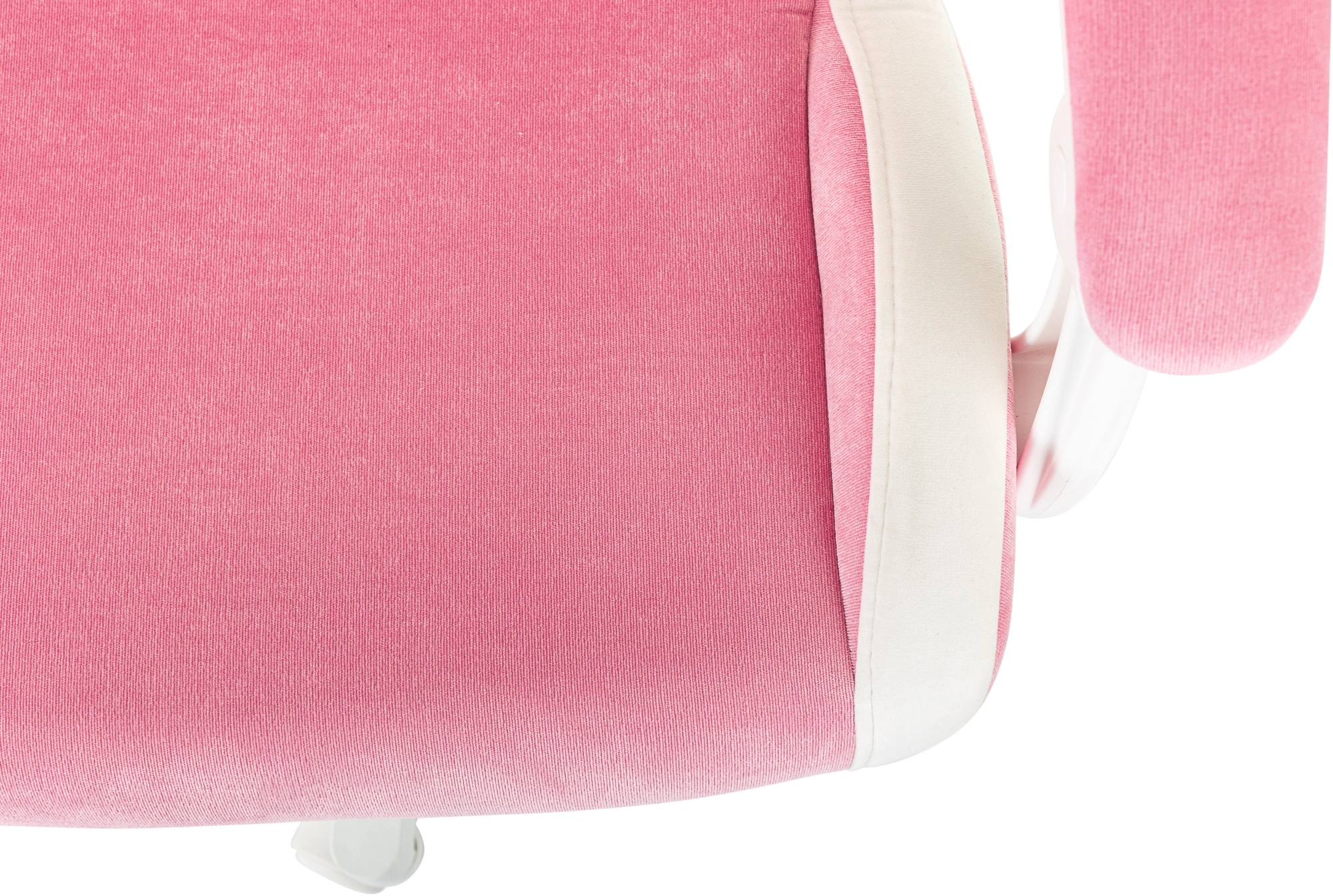 Кресло игровое Knight Kitty W, обивка: ткань, цвет: розовый/молочный (KNIGHT KITTY W PINK) от магазина Buro.store