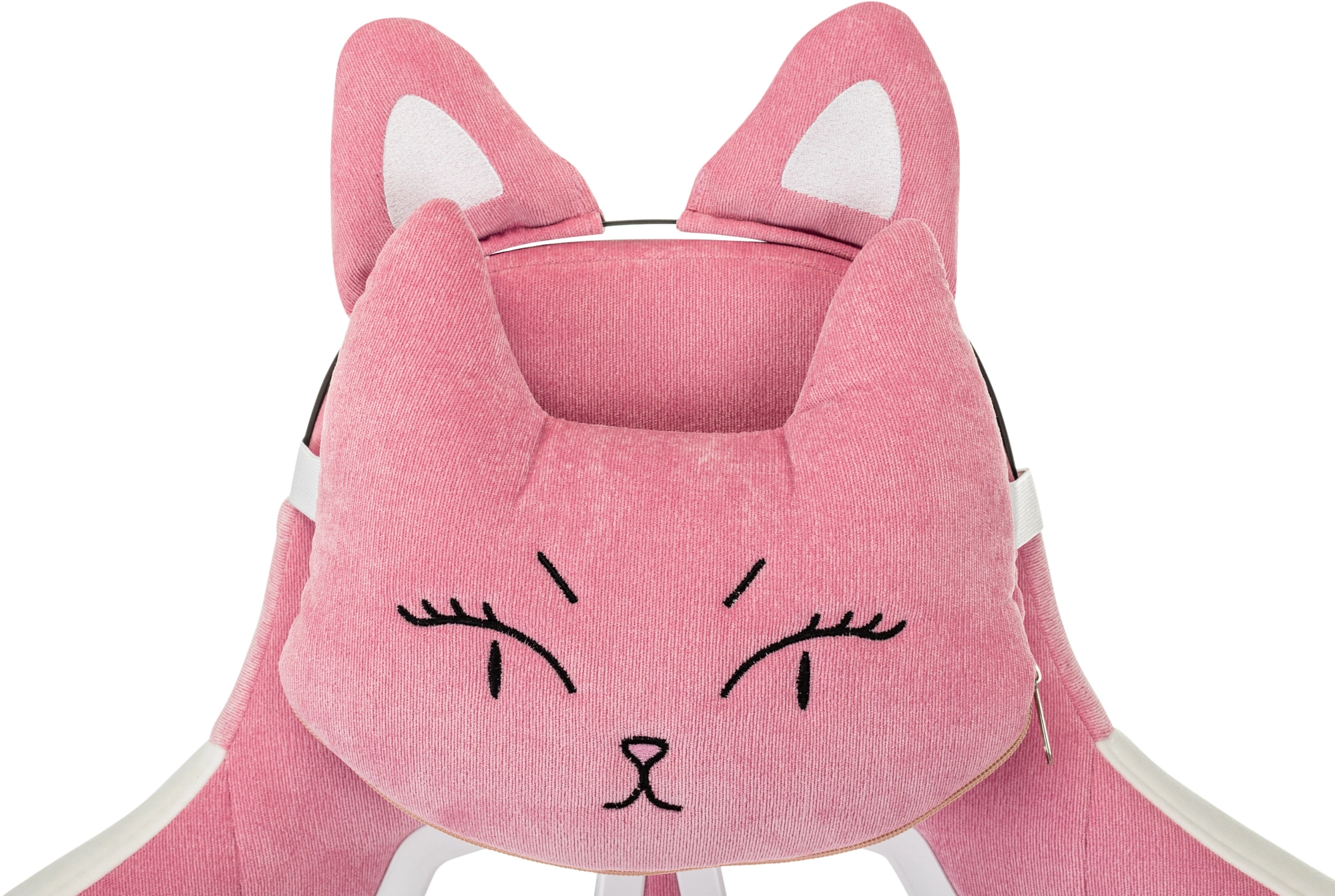 Кресло игровое Knight Kitty W, обивка: ткань, цвет: розовый/молочный (KNIGHT KITTY W PINK) от магазина Buro.store