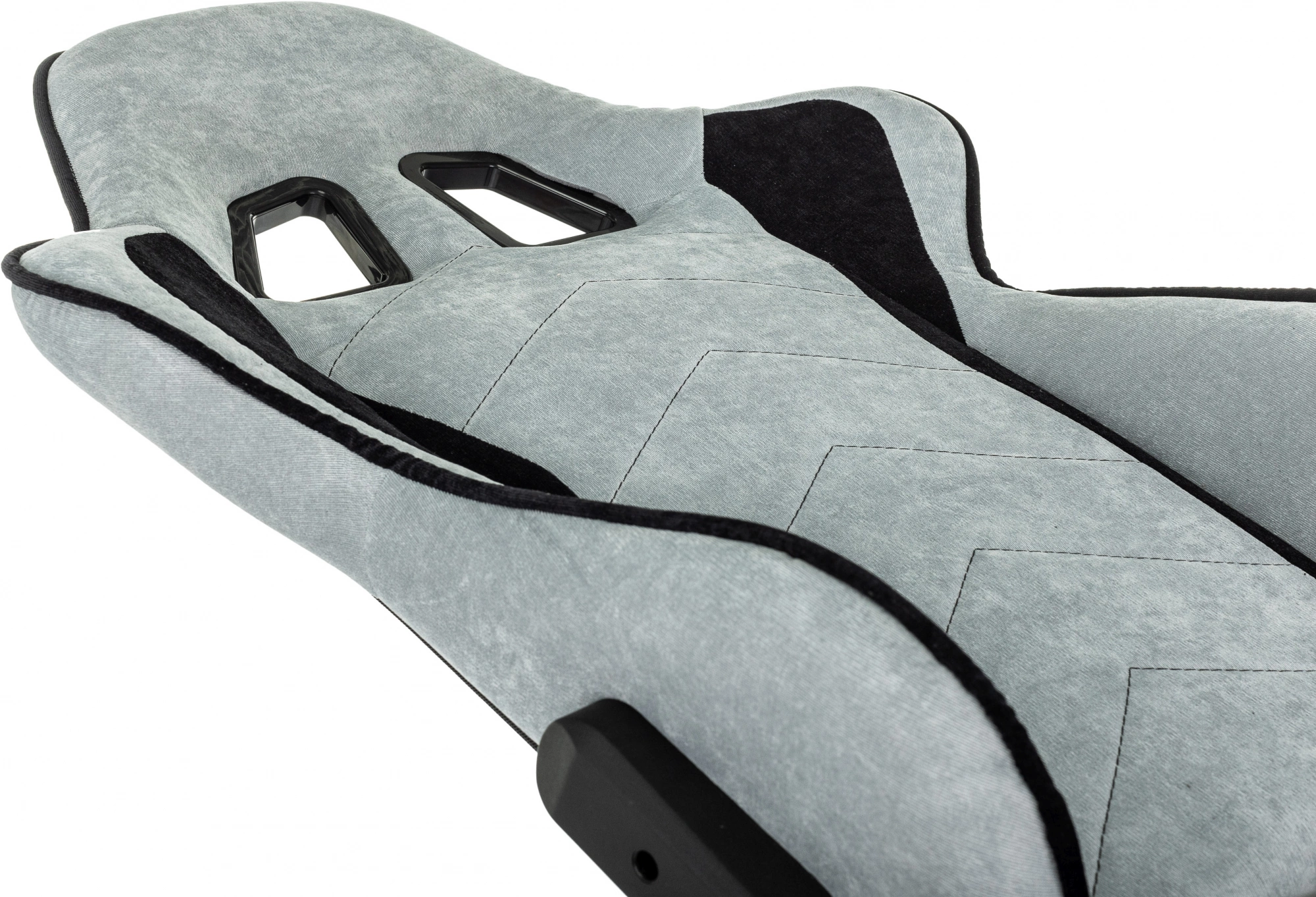 Кресло игровое Zombie Drift/F, обивка: ткань, цвет: серо-голубой/черный (ZOMBIE DRIFT/F GBL) от магазина Buro.store