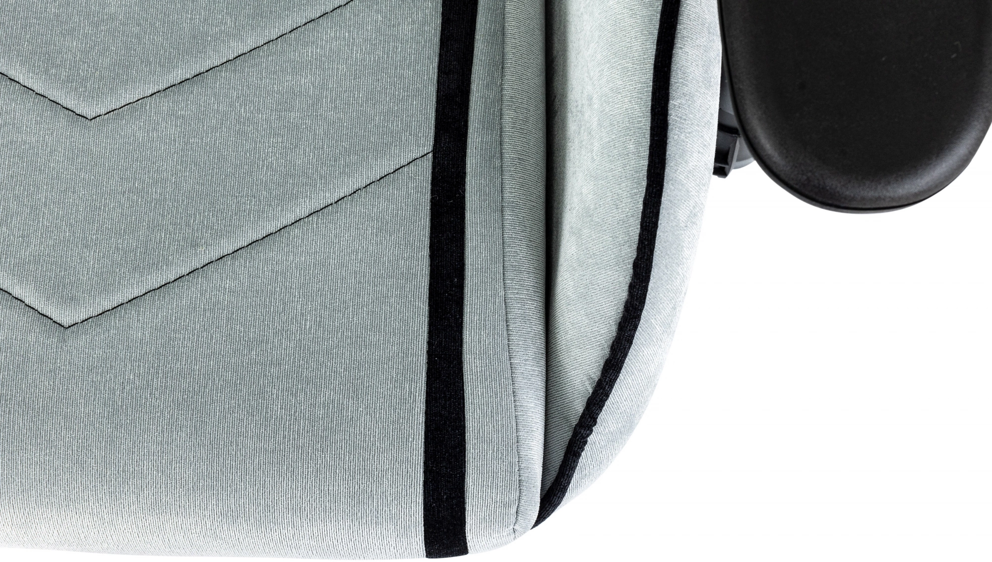 Кресло игровое Zombie Drift/F, обивка: ткань, цвет: серо-голубой/черный (ZOMBIE DRIFT/F GBL) от магазина Buro.store