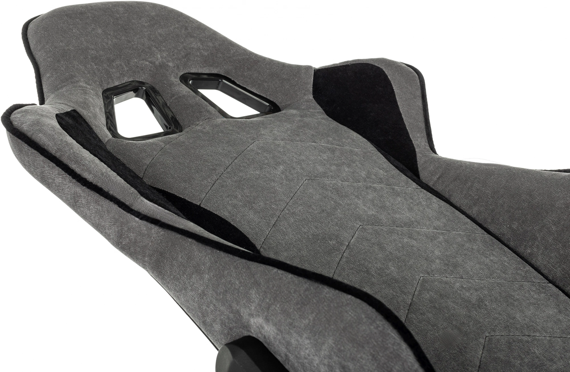 Кресло игровое Zombie Drift/F, обивка: ткань, цвет: серый/черный (ZOMBIE DRIFT/F GR) от магазина Buro.store