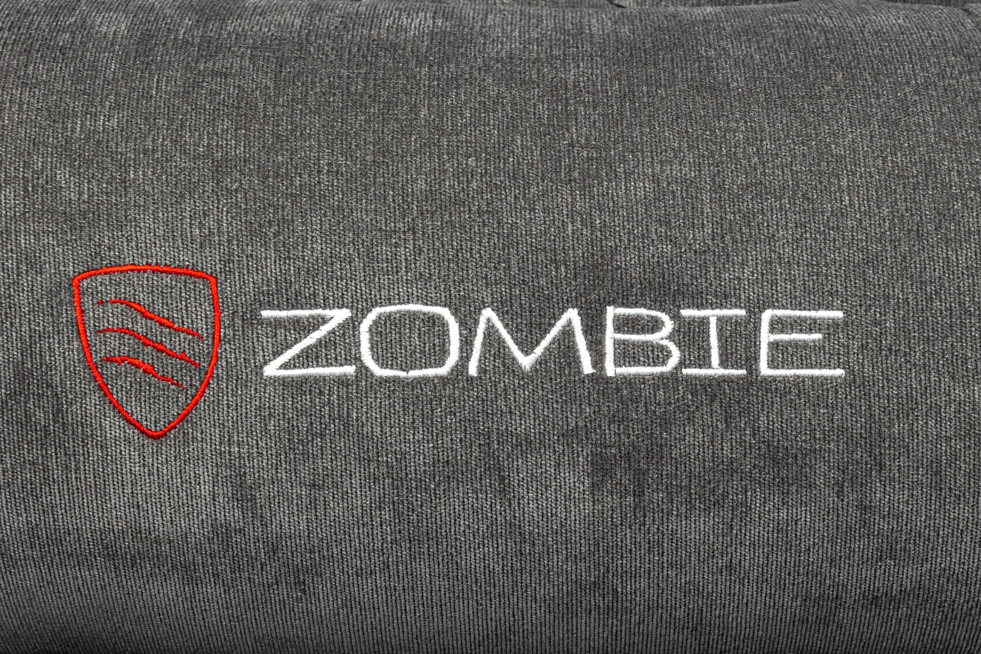 Кресло игровое Zombie Drift/F, обивка: ткань, цвет: серый/черный (ZOMBIE DRIFT/F GR) от магазина Buro.store