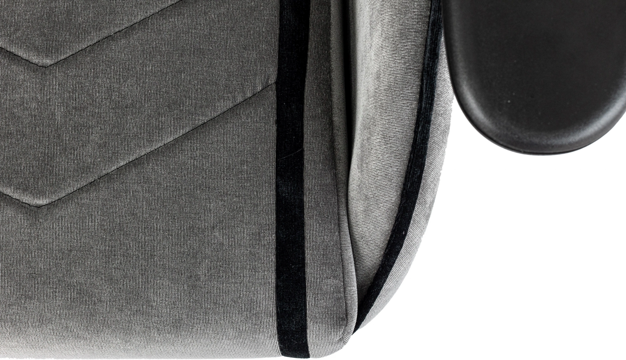 Кресло игровое Zombie Drift/F, обивка: ткань, цвет: серый/черный (ZOMBIE DRIFT/F GR) от магазина Buro.store