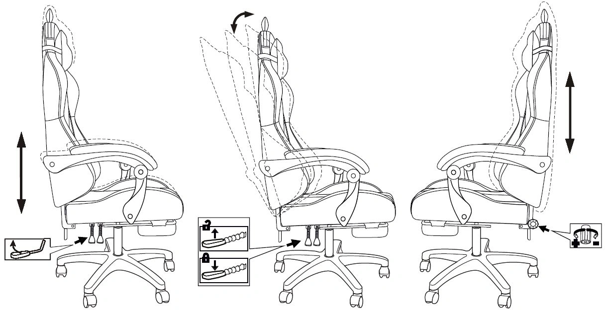 Кресло игровое Knight Kitty/F, обивка: ткань, цвет: серый/розовый (KNIGHT KITTY/F GREY) от магазина Buro.store
