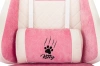 Кресло игровое Knight Kitty/F W, обивка: ткань, цвет: розовый/молочный (KNIGHT KITTY/F W PNK) от магазина Buro.store